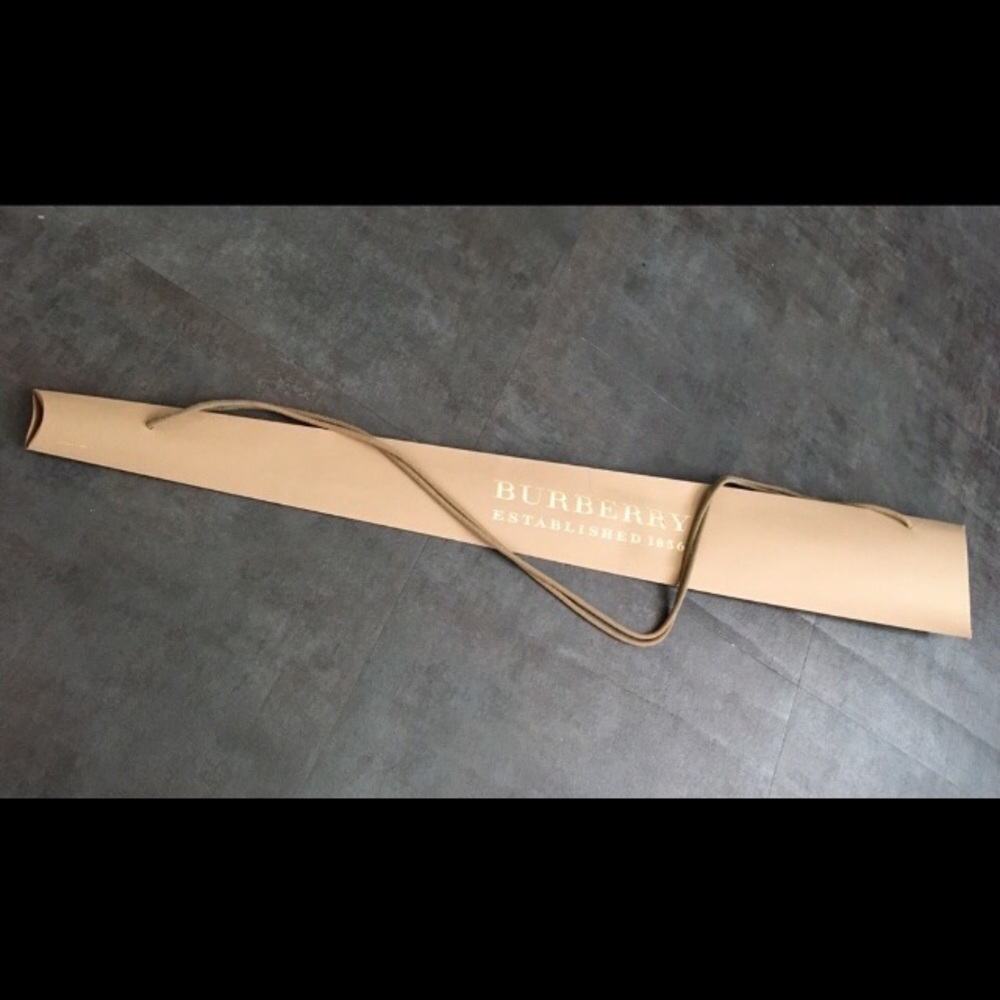 Burberry Men’s necktie Gift Box Bag & rope handles